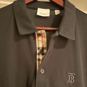 Men's Eddie Thomas Burberry Polo Shirt